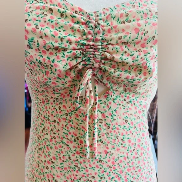 Astr Floral Midi Dress - Picture 4 of 7